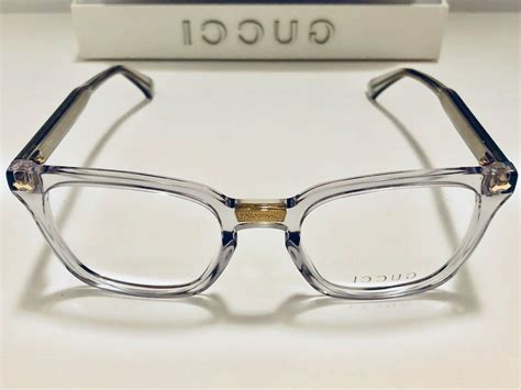 gucci eyeglasses big frames|clear eyeglasses frames Gucci.